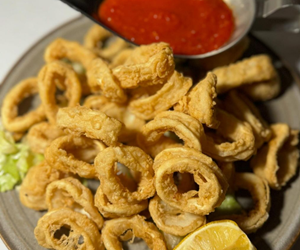 Fried calamari