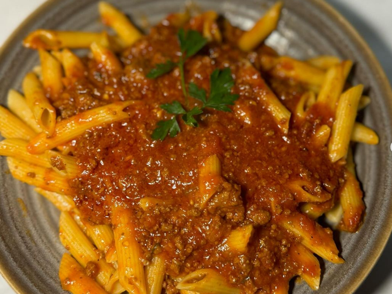 pasta with meat sauce